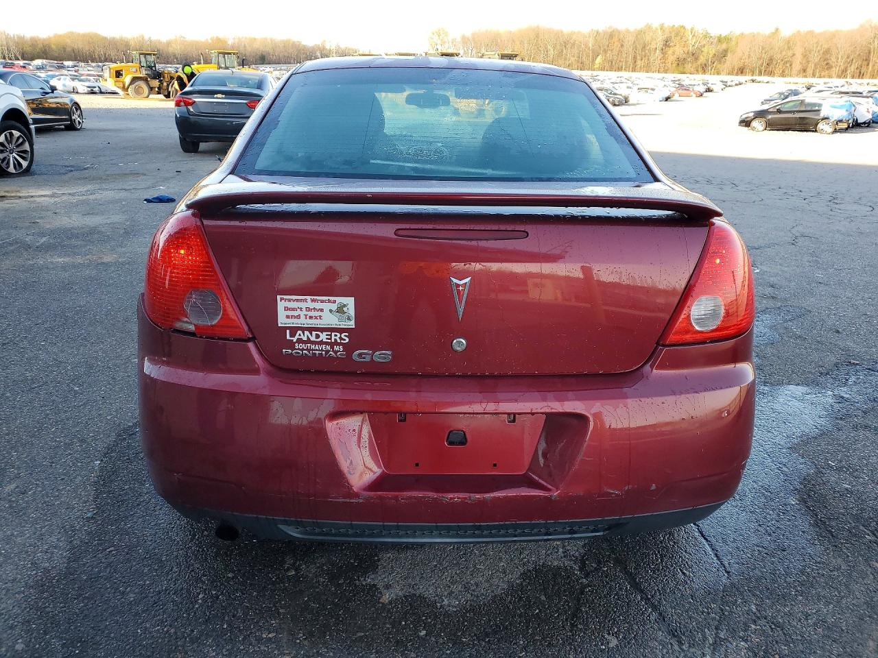 2010 Pontiac G6 Burgundy vin: 1G2ZA5EB0A4161894