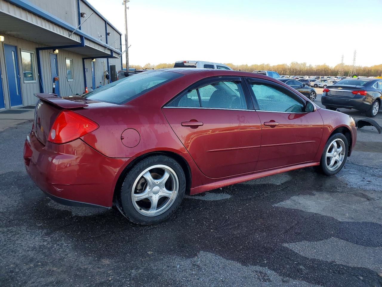 2010 Pontiac G6 Burgundy vin: 1G2ZA5EB0A4161894