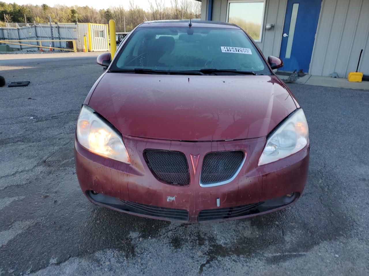 2010 Pontiac G6 Burgundy vin: 1G2ZA5EB0A4161894 Damage: Left Head Lamp, Faded, Repair Required