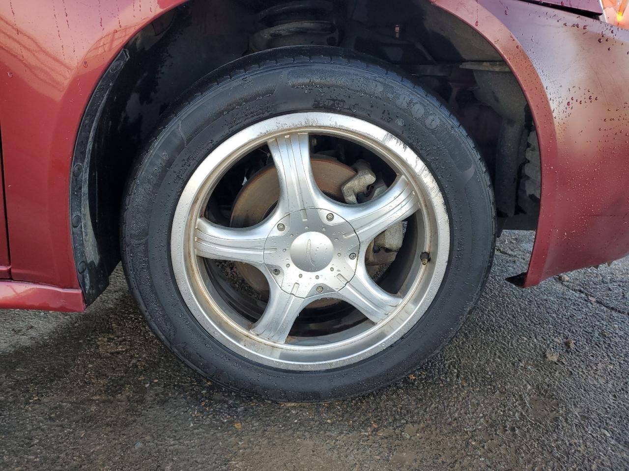2010 Pontiac G6 Burgundy vin: 1G2ZA5EB0A4161894 Damage: Right Front Wheel, Curb Rash, 9 To 10 Inches