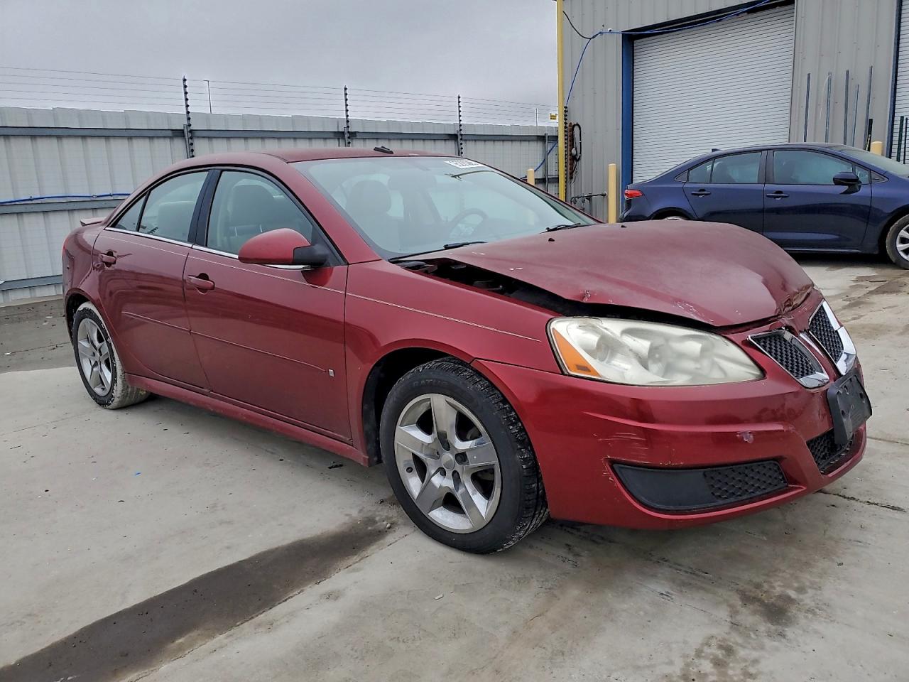 2010 Pontiac G6 Burgundy vin: 1G2ZA5EB7A4114698
