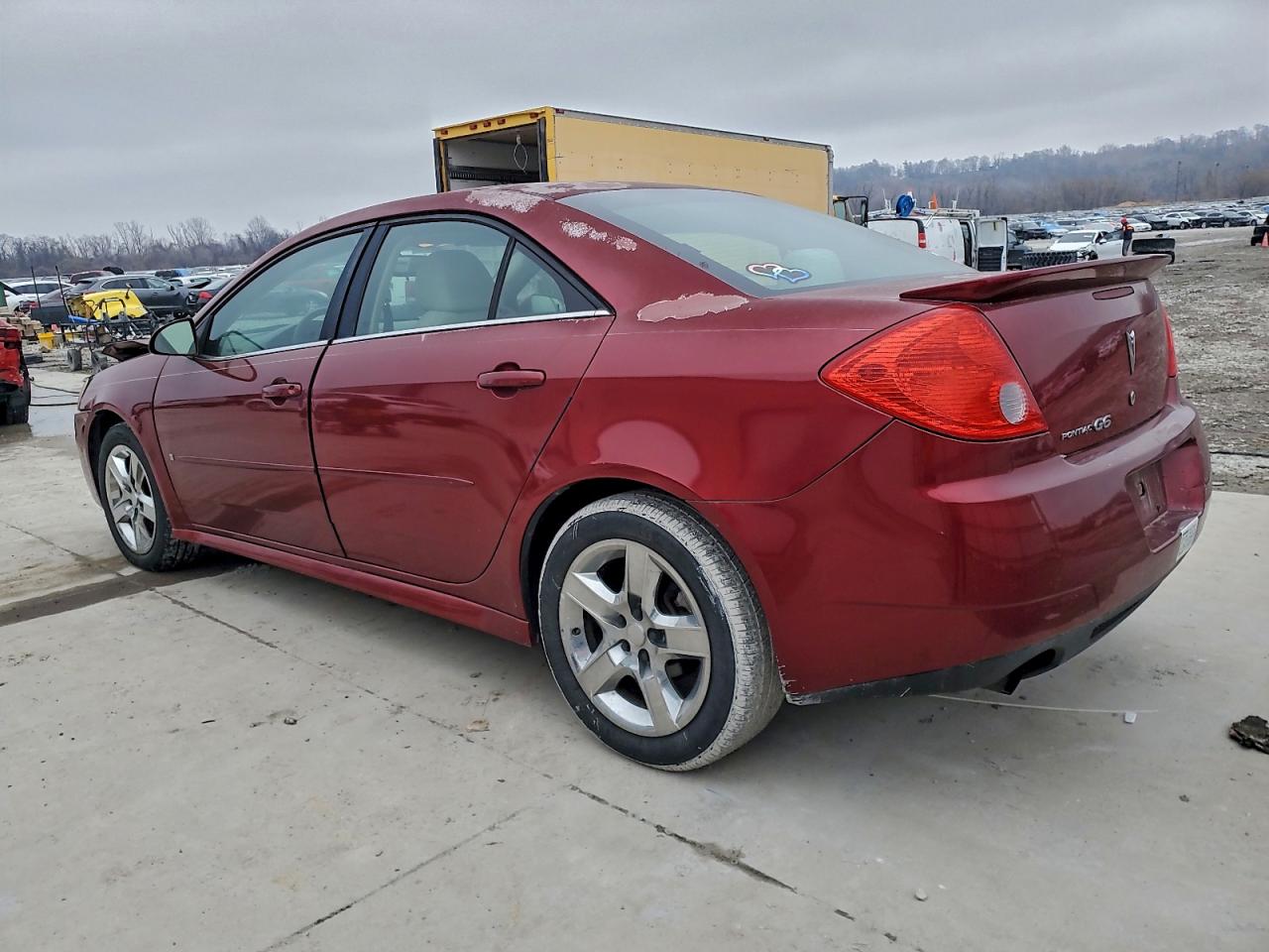 2010 Pontiac G6 Burgundy vin: 1G2ZA5EB7A4114698