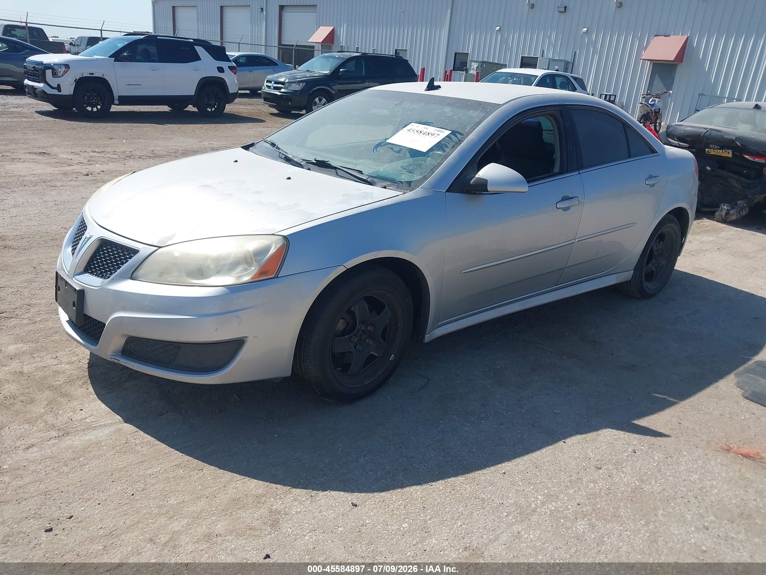 2010 Pontiac G6   Silver vin: 1G2ZA5EBXA4165791