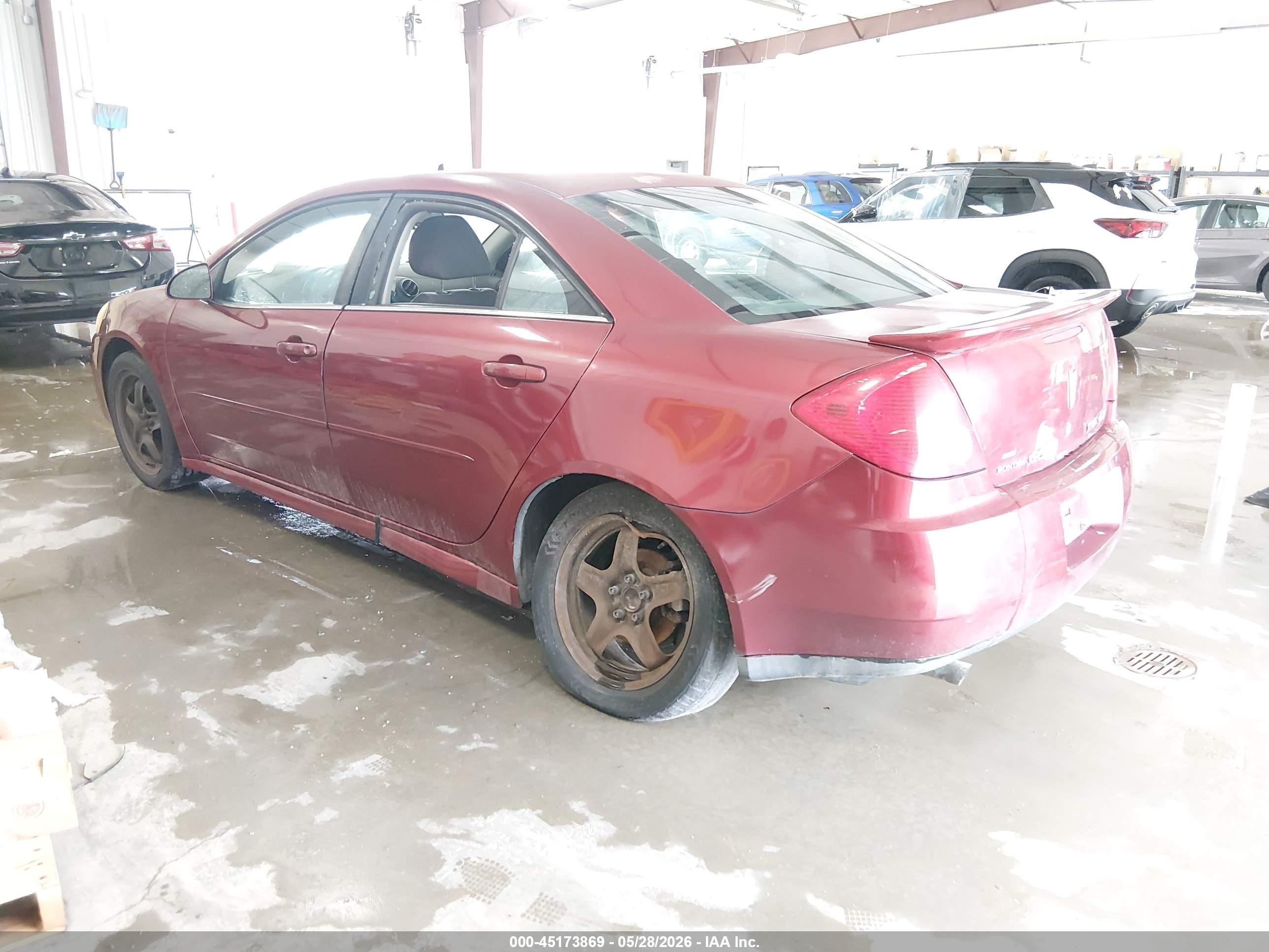 2010 Pontiac G6 Burgundy vin: 1G2ZA5EK7A4131131