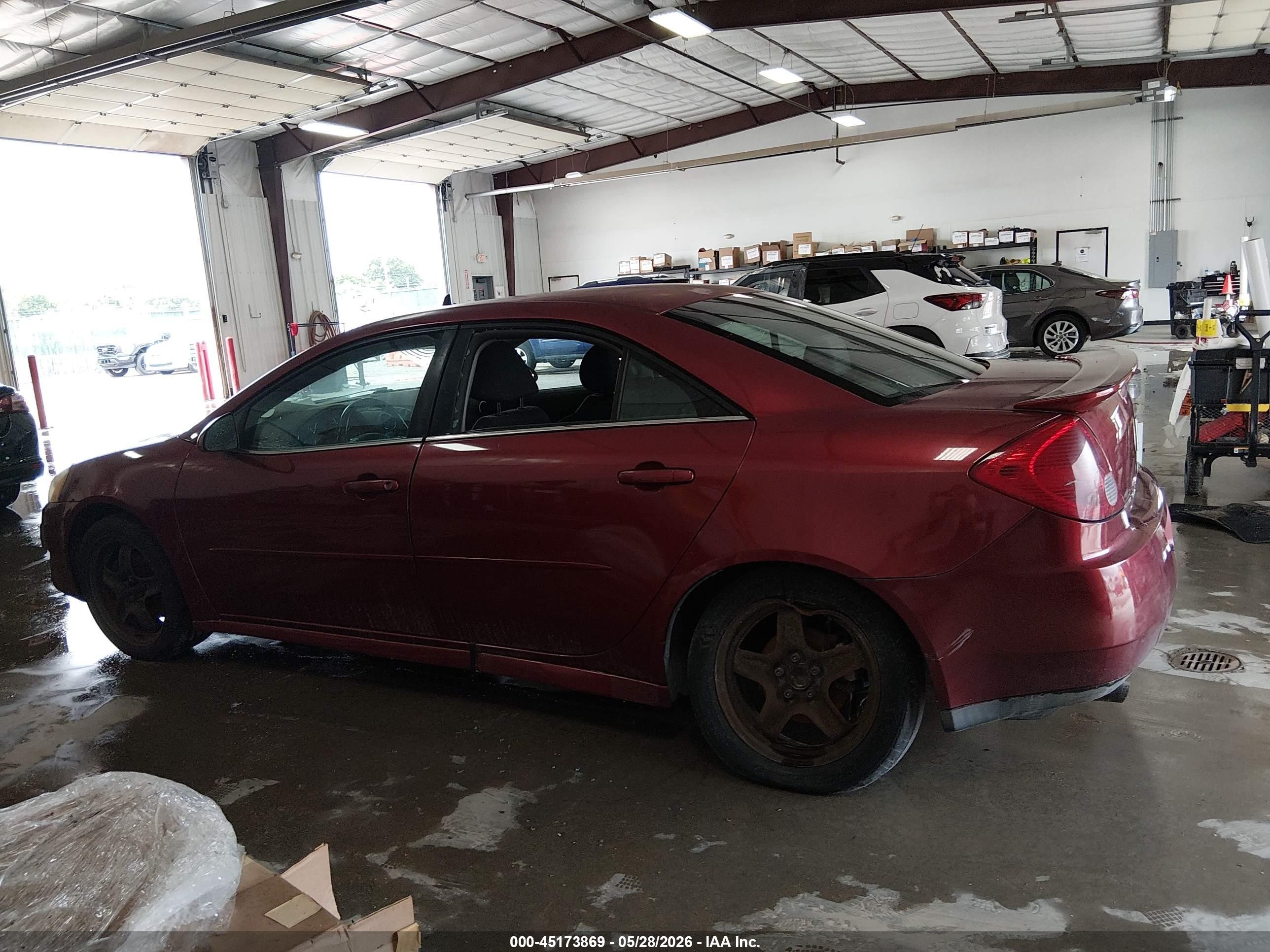 2010 Pontiac G6 Burgundy vin: 1G2ZA5EK7A4131131