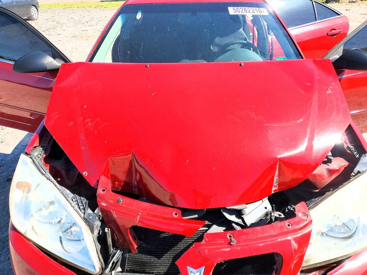 2006 Pontiac G6 Se Red vin: 1G2ZF55B164241374