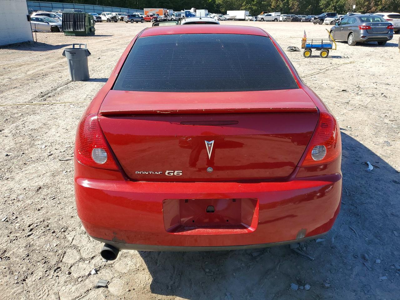 2006 Pontiac G6 Se Red vin: 1G2ZF55B164241374