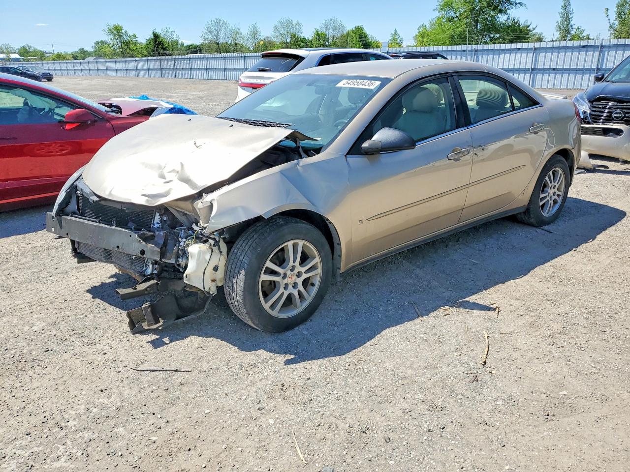 2006 Pontiac G6 Se Gold vin: 1G2ZF55B164259552