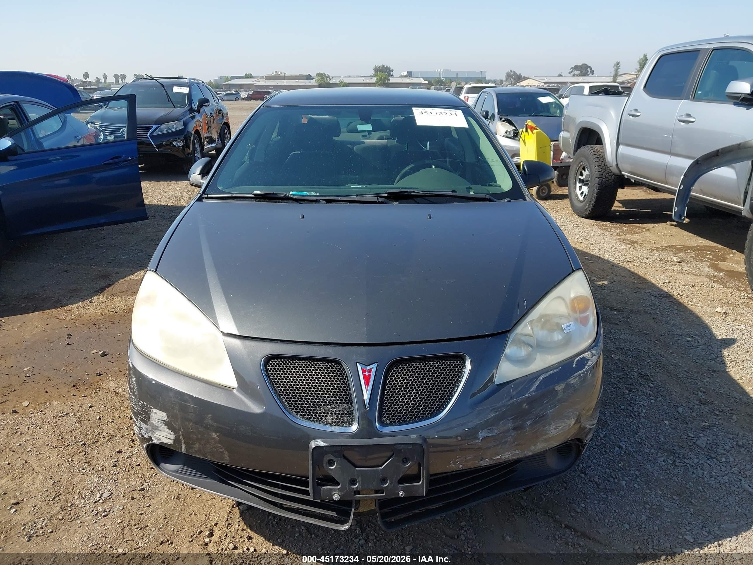 2006 Pontiac G6   Gray vin: 1G2ZF55B164291658