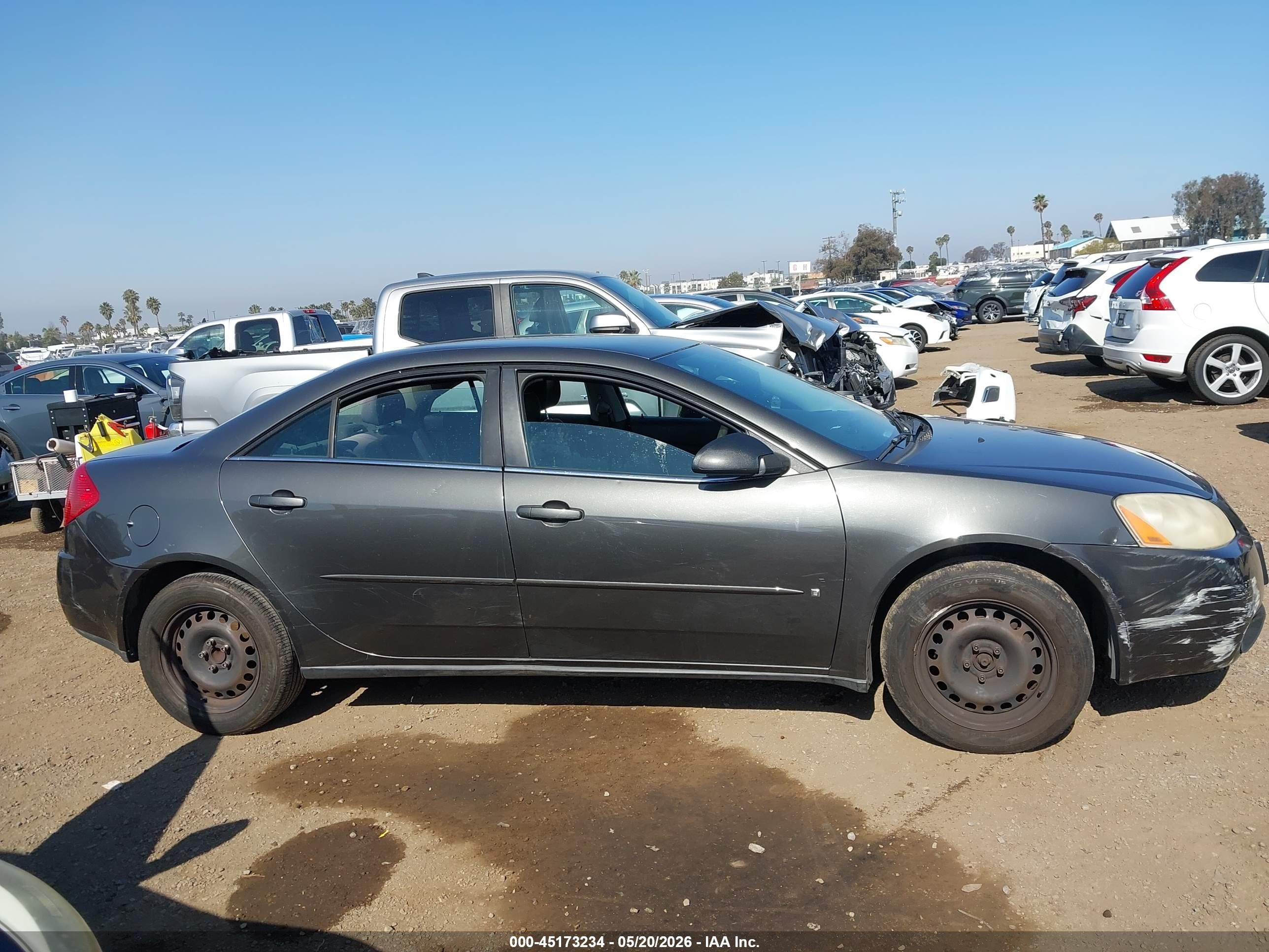2006 Pontiac G6   Gray vin: 1G2ZF55B164291658