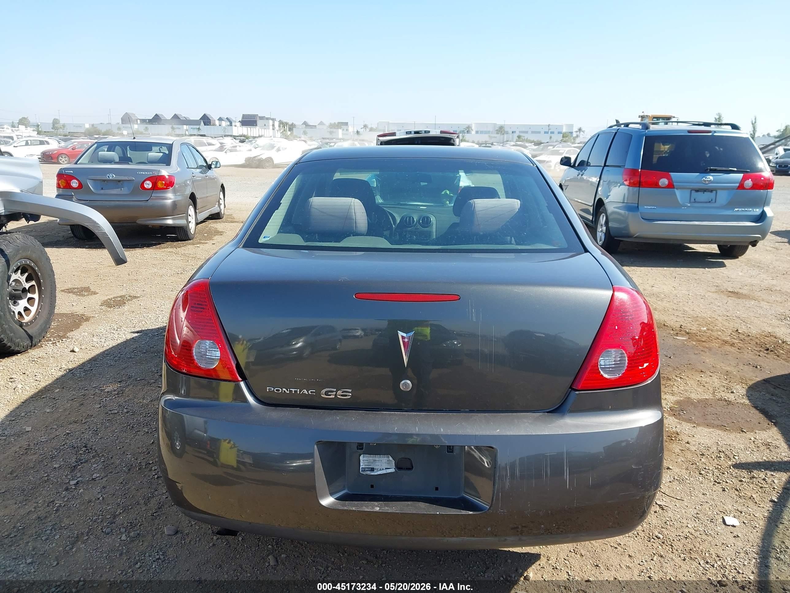 2006 Pontiac G6   Gray vin: 1G2ZF55B164291658