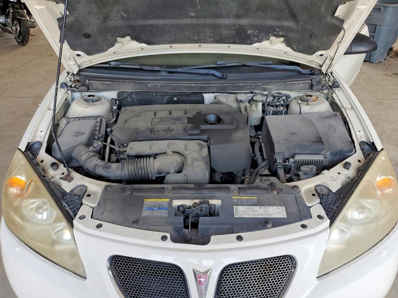 2006 Pontiac G6 Se White vin: 1G2ZF55B564165769