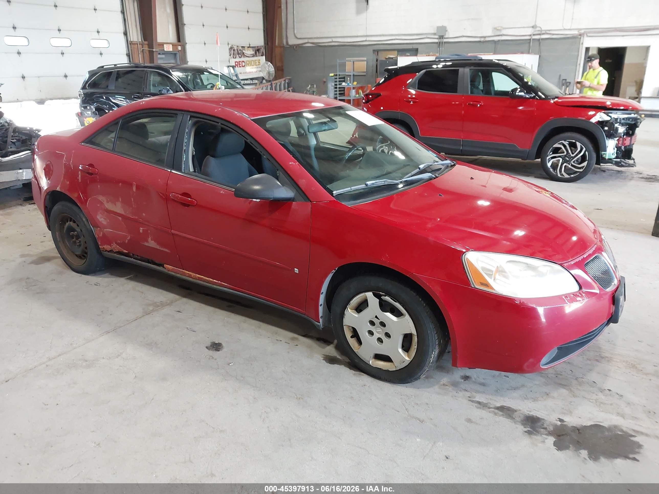 2006 Pontiac G6   Red vin: 1G2ZF55B564282879