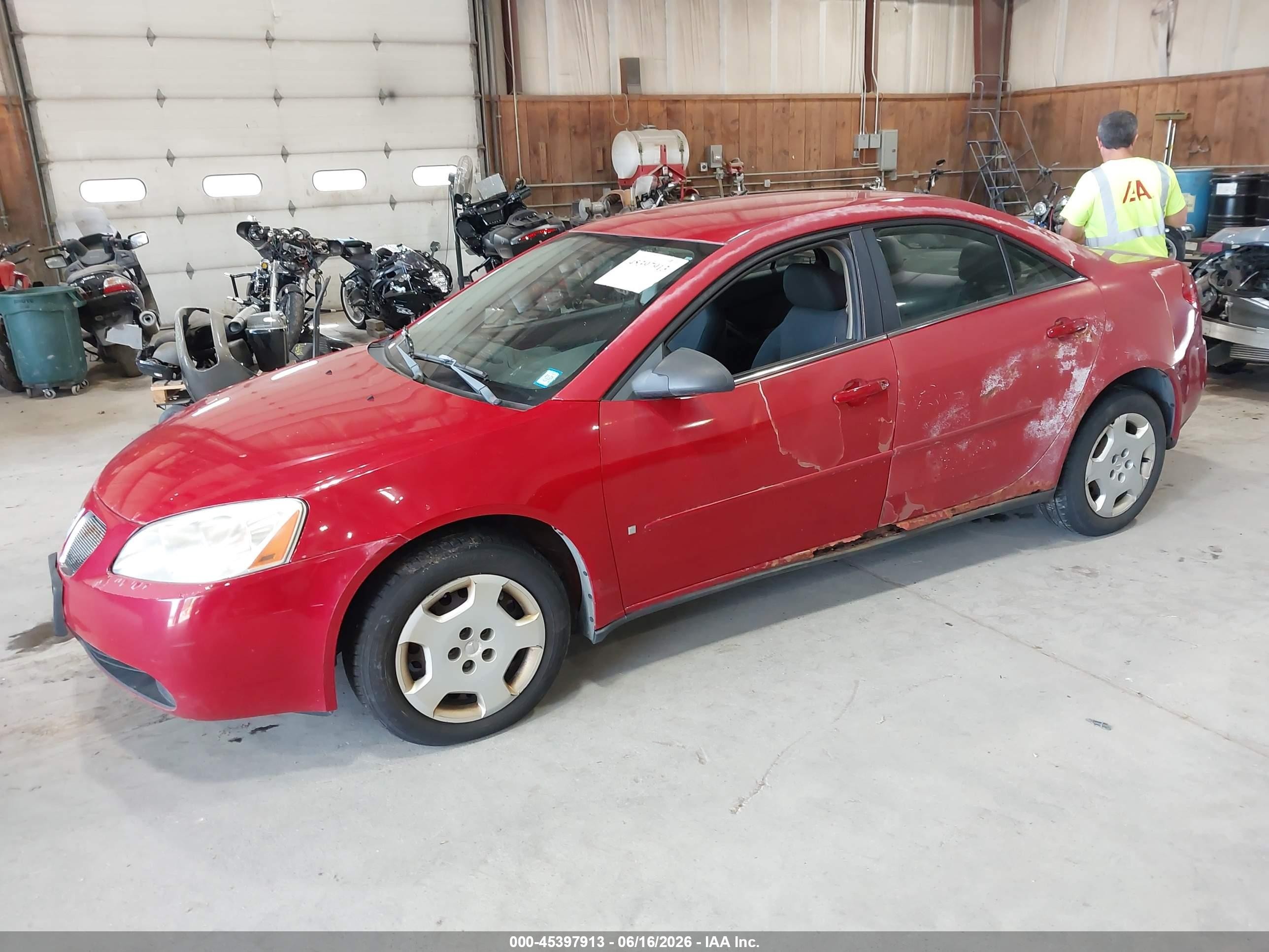 2006 Pontiac G6   Red vin: 1G2ZF55B564282879