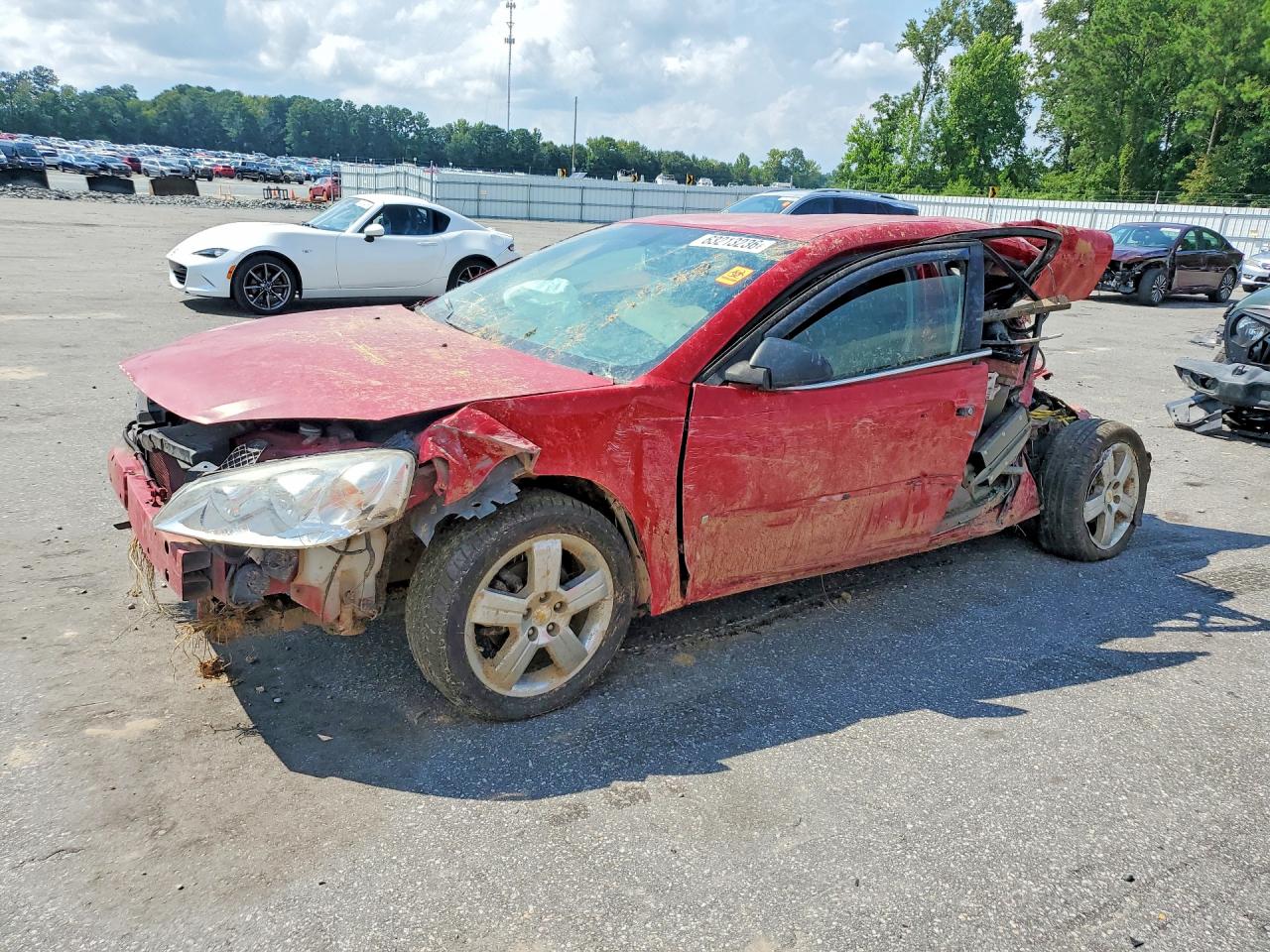2006 Pontiac G6 Se Red vin: 1G2ZF55B664271664