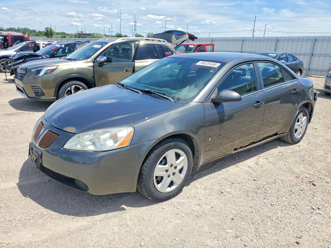 2006 Pontiac G6 Se Black vin: 1G2ZF55B664287220