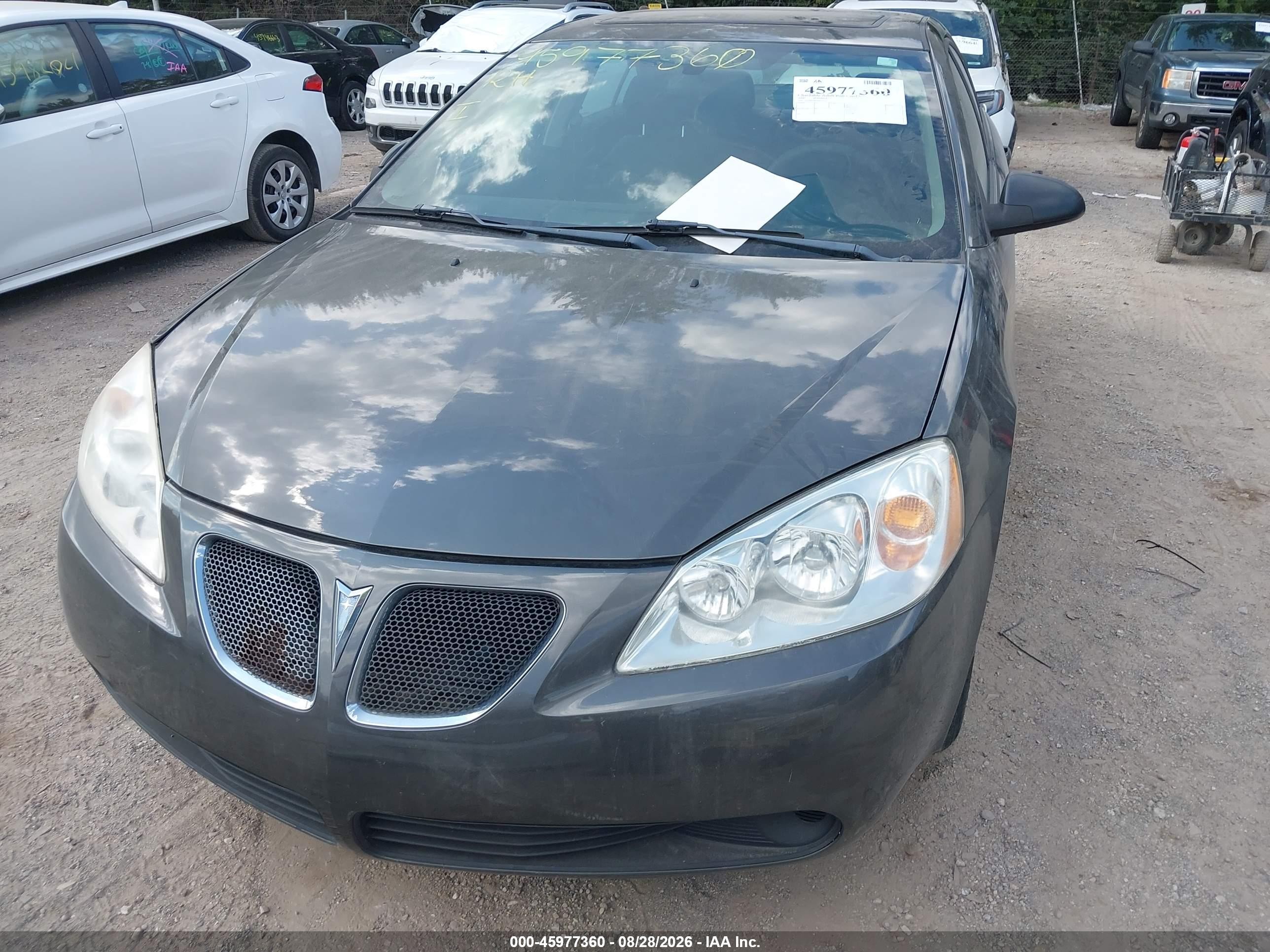2006 Pontiac G6   Gray vin: 1G2ZF55B764291177