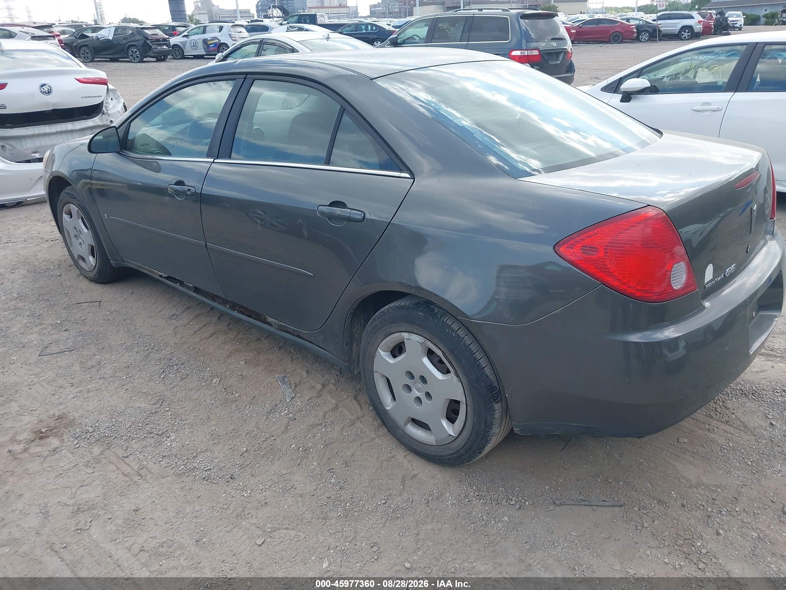 2006 Pontiac G6   Gray vin: 1G2ZF55B764291177