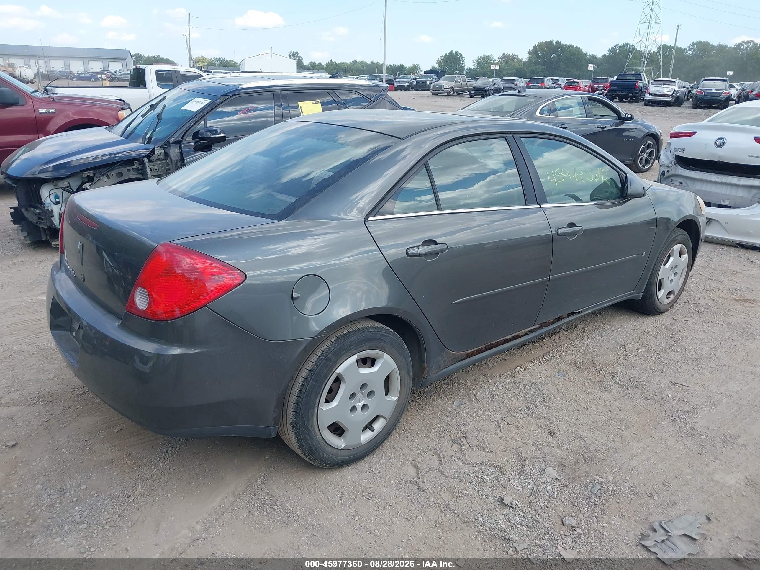 2006 Pontiac G6   Gray vin: 1G2ZF55B764291177