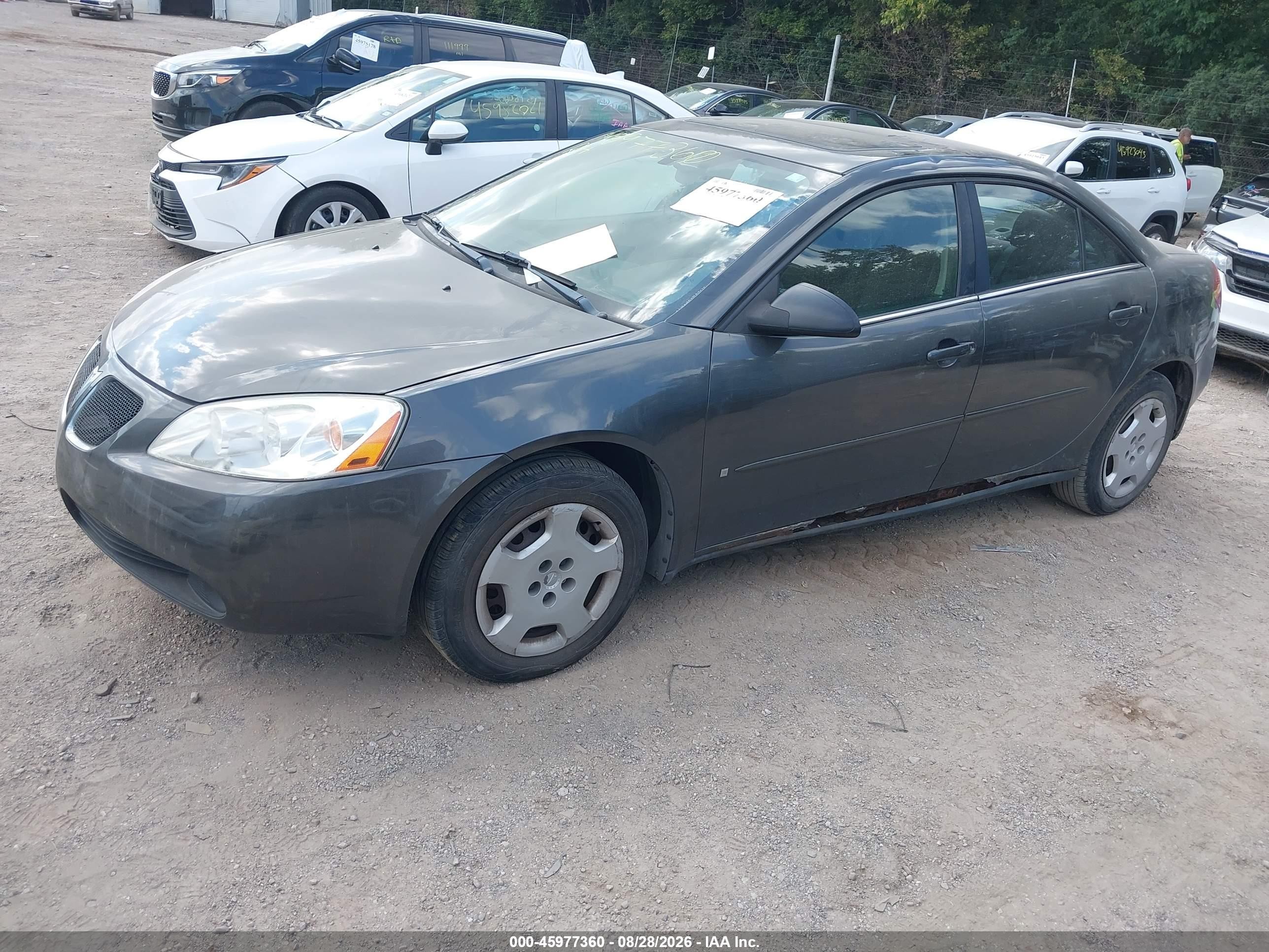 2006 Pontiac G6   Gray vin: 1G2ZF55B764291177