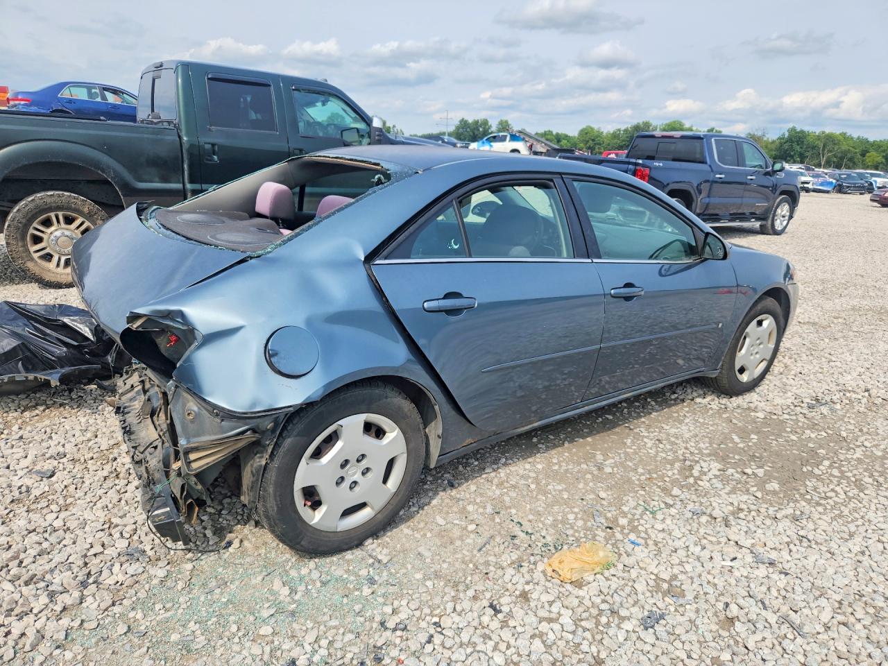 2006 Pontiac G6 Se Blue vin: 1G2ZF55B864214639