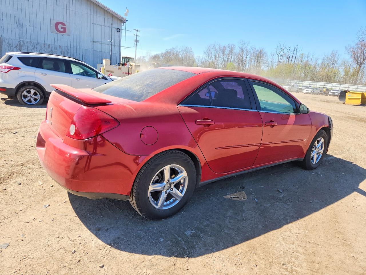 2006 Pontiac G6 Se Maroon vin: 1G2ZF55BX64201407