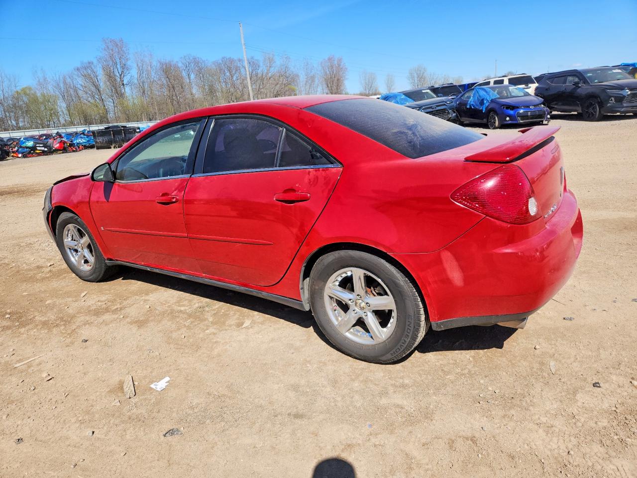 2006 Pontiac G6 Se Maroon vin: 1G2ZF55BX64201407