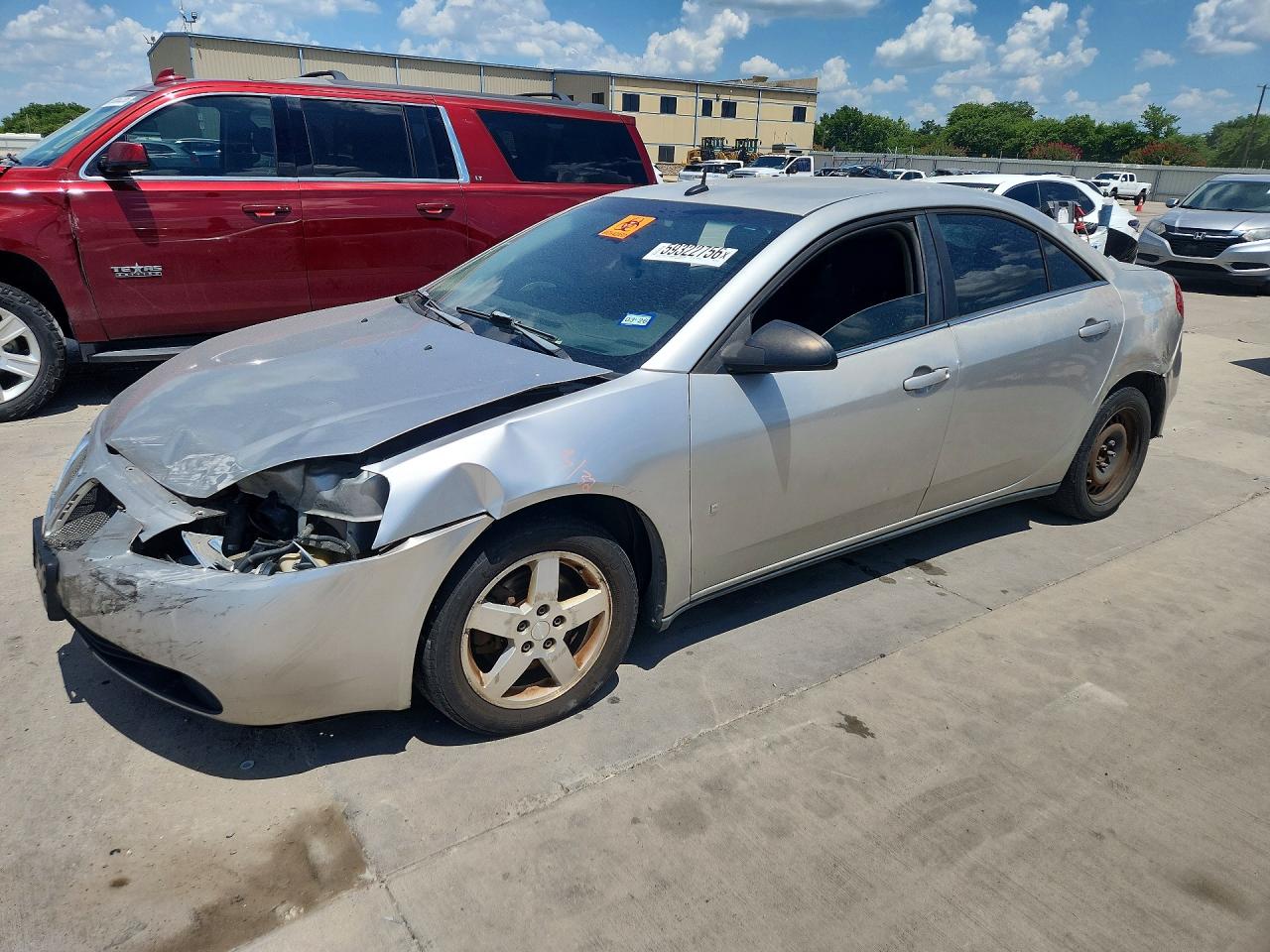 2008 Pontiac G6 Silver vin: 1G2ZF57B184205653