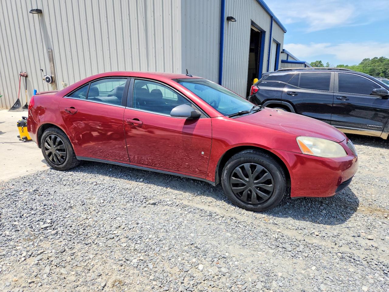 2008 Pontiac G6 Value Leader Бордовый vin: 1G2ZF57B184220024