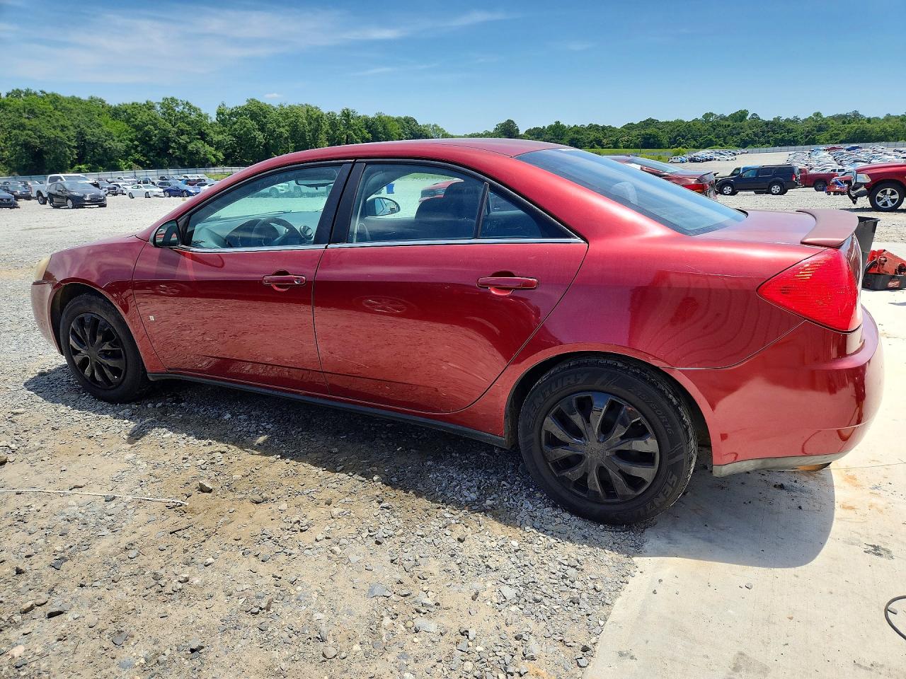 2008 Pontiac G6 Value Leader Бордовый vin: 1G2ZF57B184220024