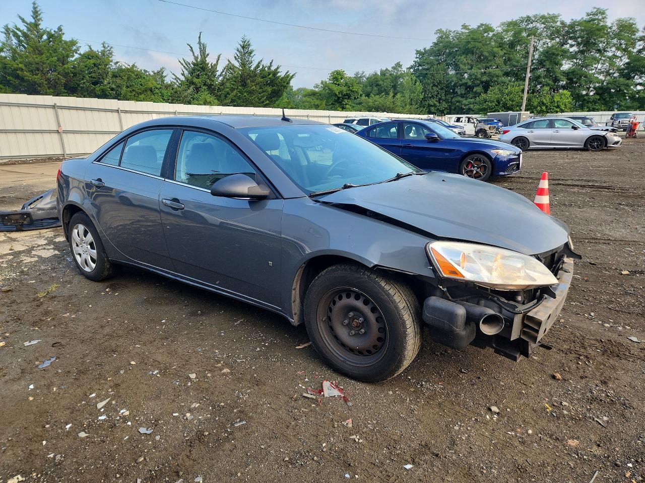 2008 Pontiac G6 Value Leader Gray vin: 1G2ZF57B284160397