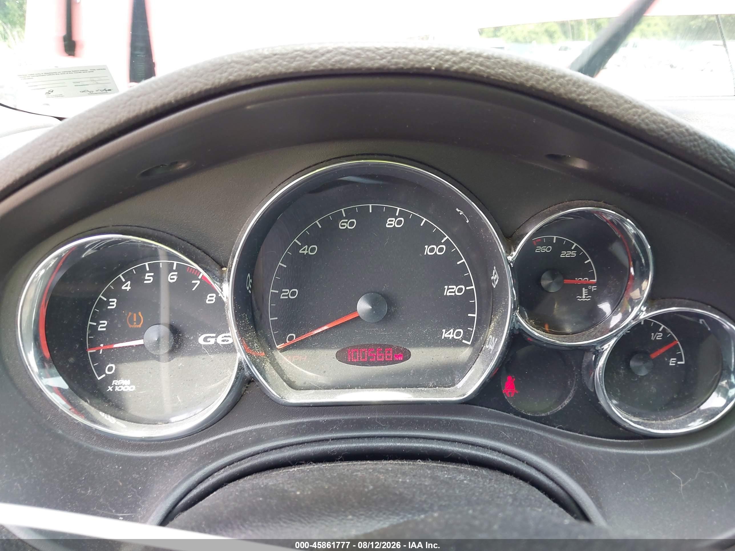 2008 Pontiac G6 Value Leader Red vin: 1G2ZF57B384176060