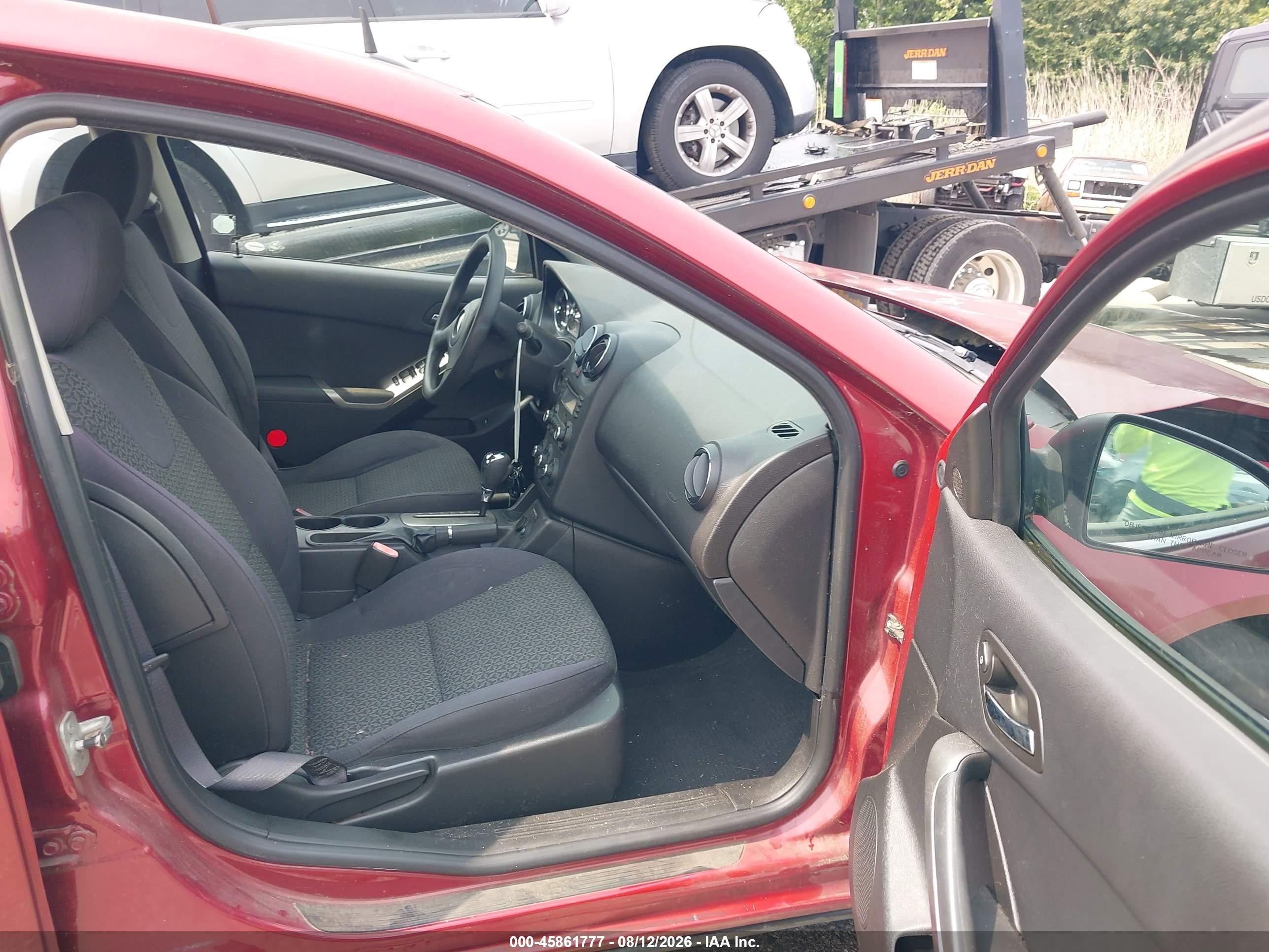 2008 Pontiac G6 Value Leader Red vin: 1G2ZF57B384176060