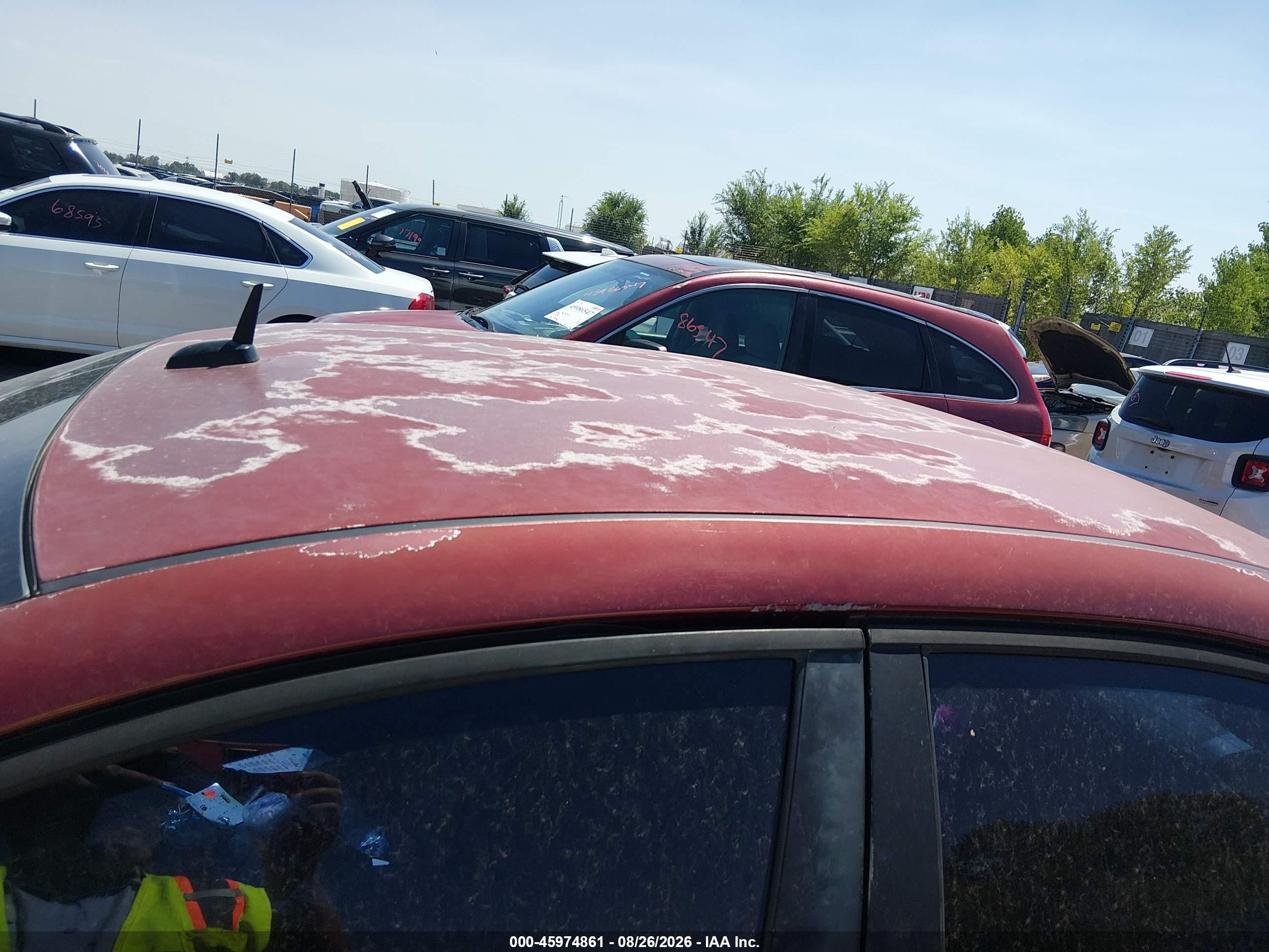 2008 Pontiac G6 Value Leader Red vin: 1G2ZF57B384202415