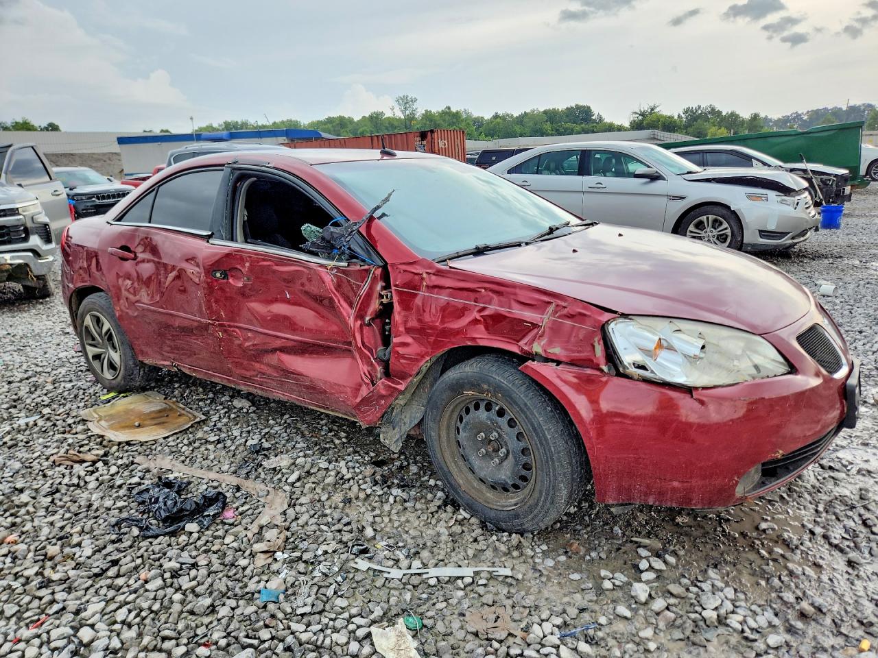 2008 Pontiac G6 Value Leader Burgundy vin: 1G2ZF57B484115364