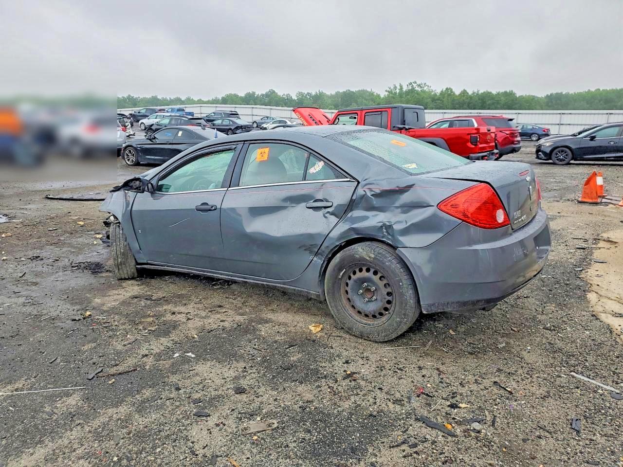 2008 Pontiac G6 Value Leader Gray vin: 1G2ZF57B584274944