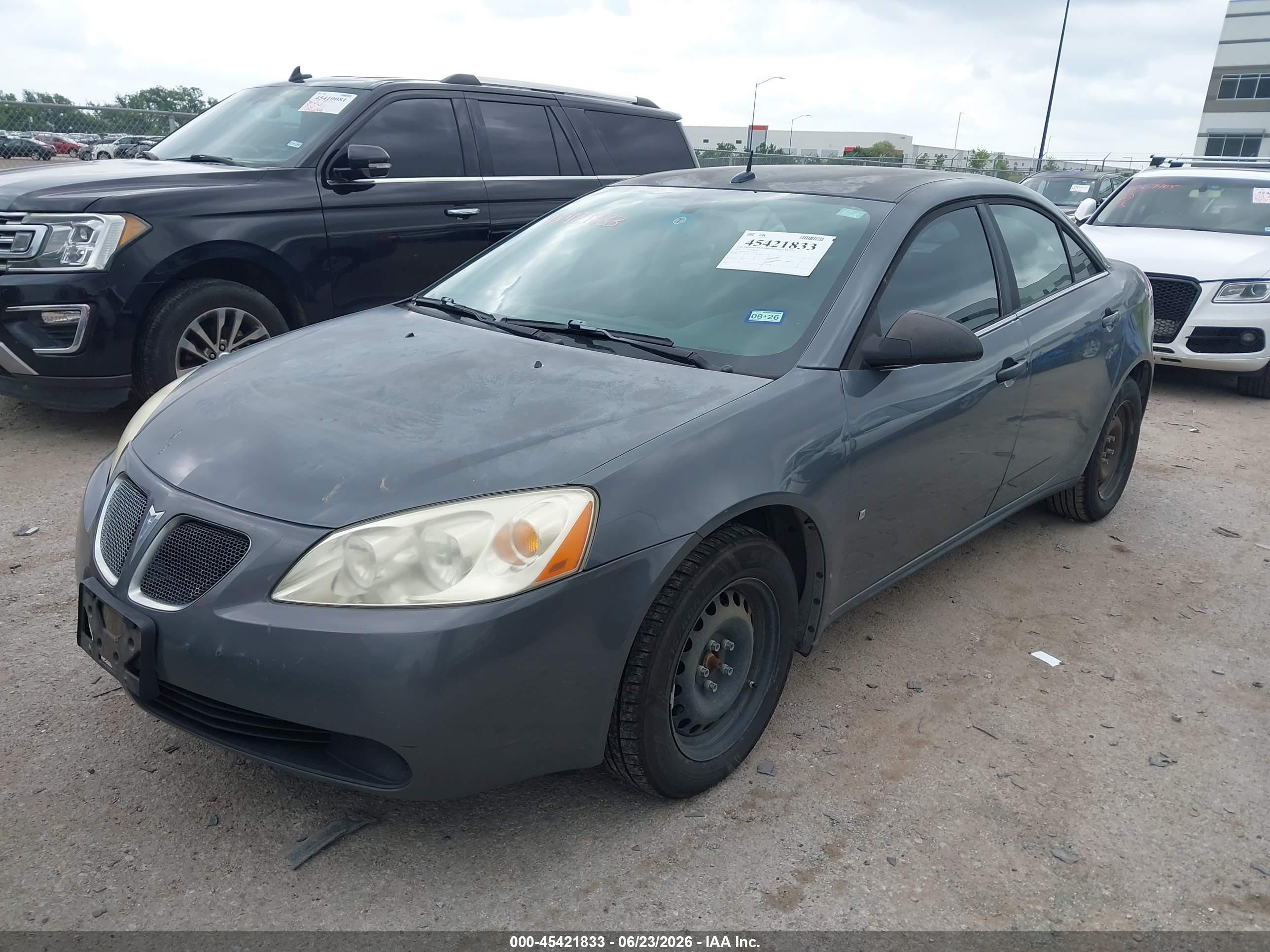 2008 Pontiac G6 Value Leader Gray vin: 1G2ZF57B684126009