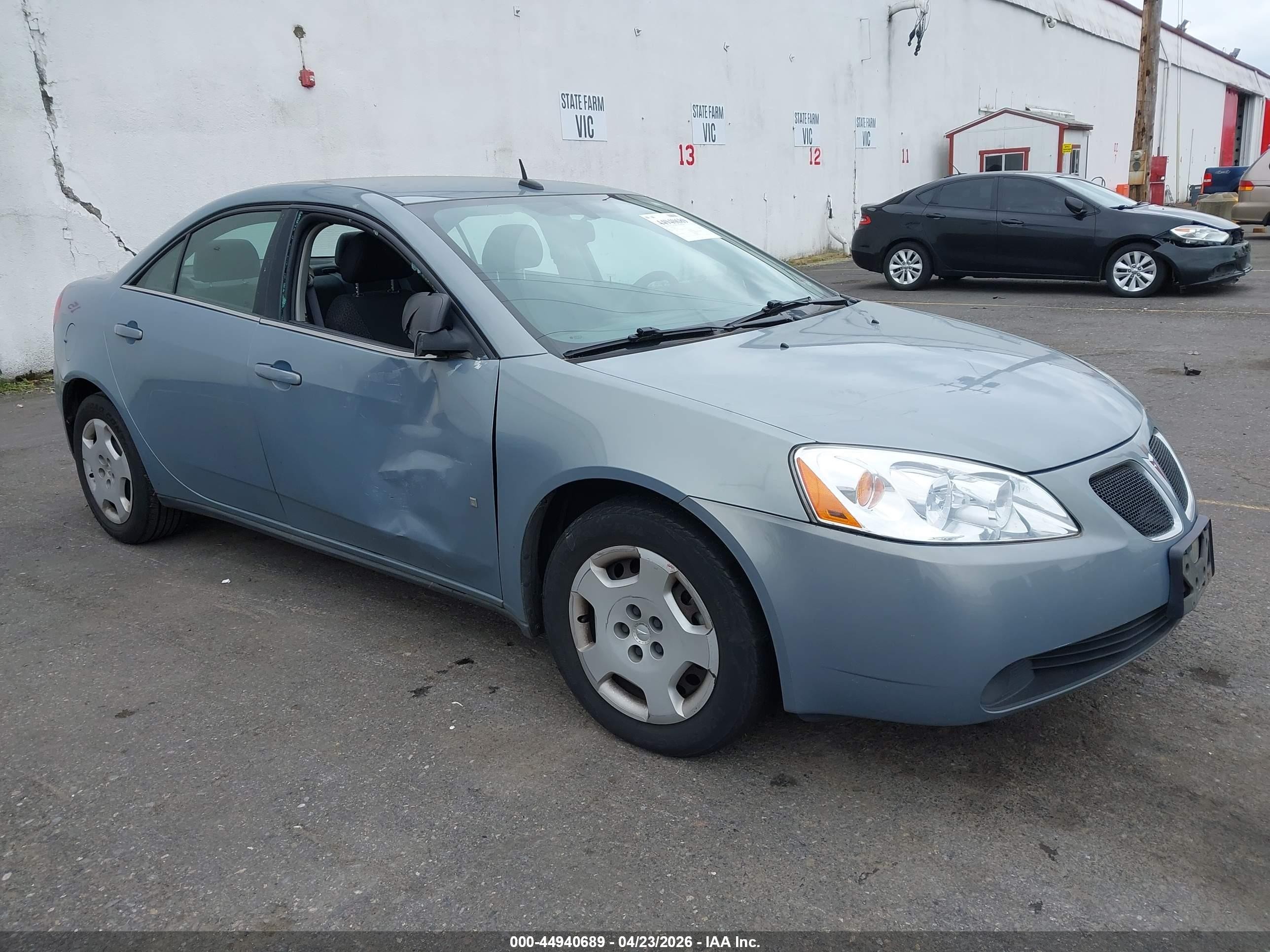 2008 Pontiac G6 Value Leader Gray vin: 1G2ZF57B684201274