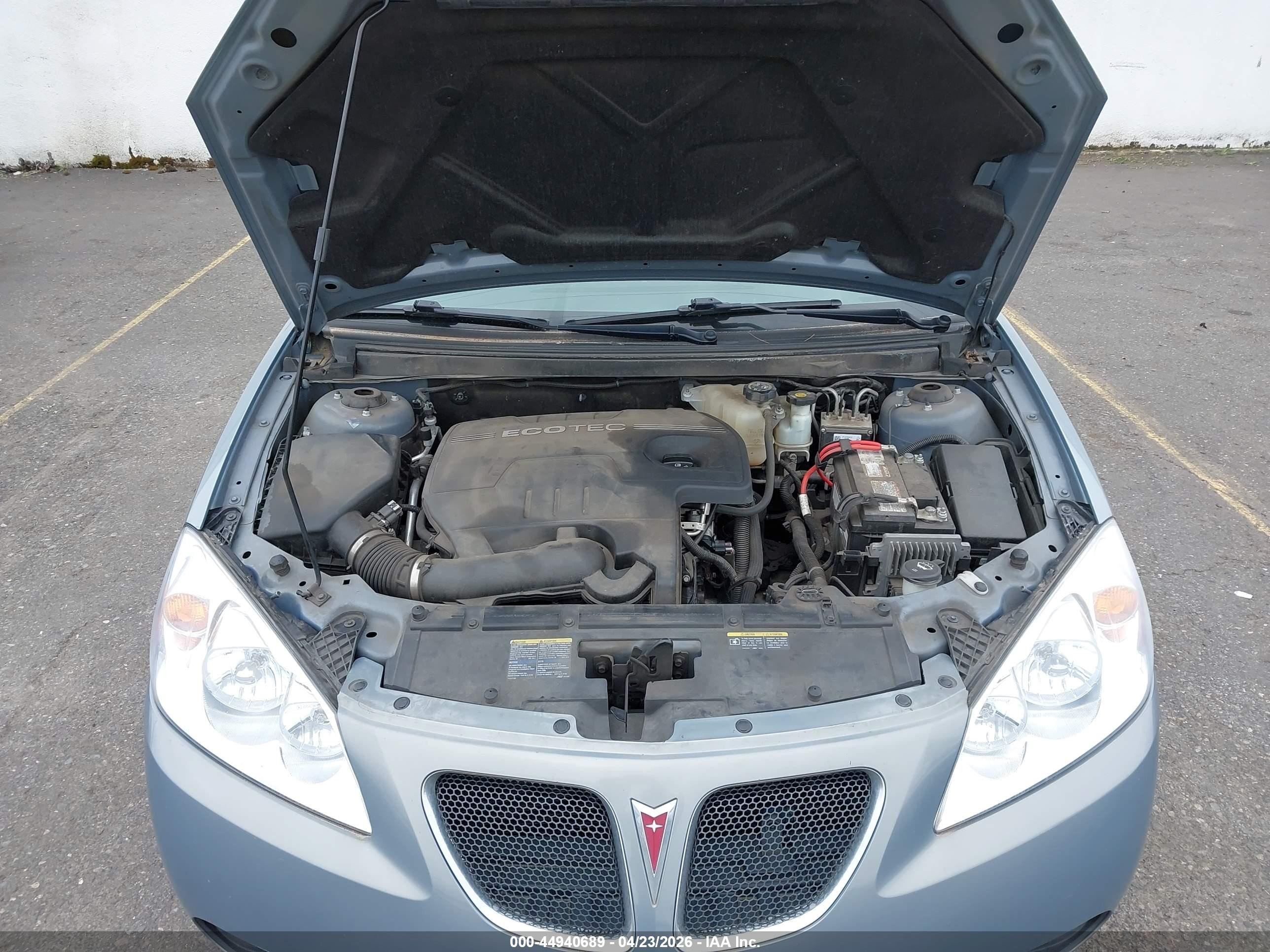 2008 Pontiac G6 Value Leader Gray vin: 1G2ZF57B684201274