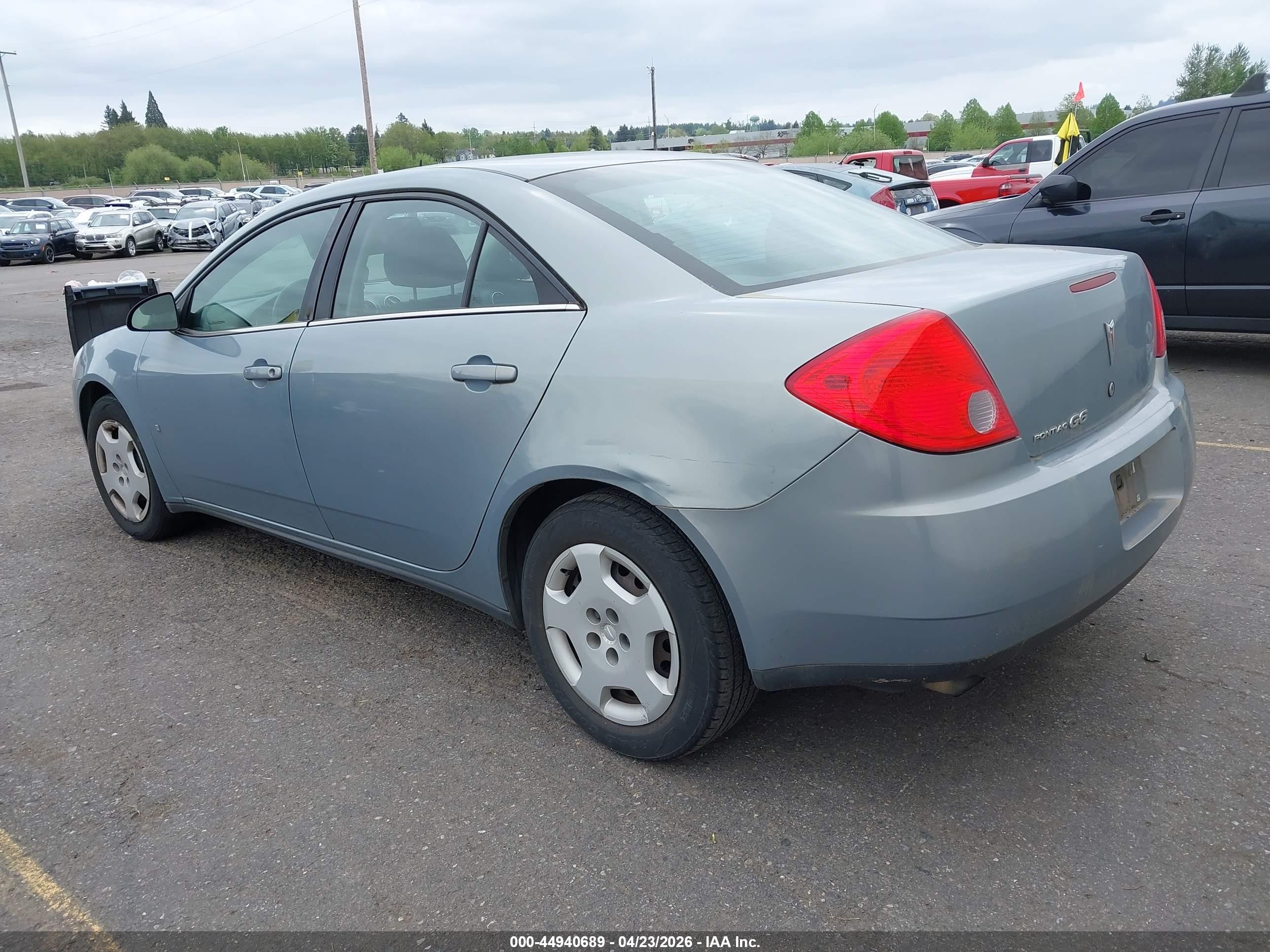 2008 Pontiac G6 Value Leader Gray vin: 1G2ZF57B684201274