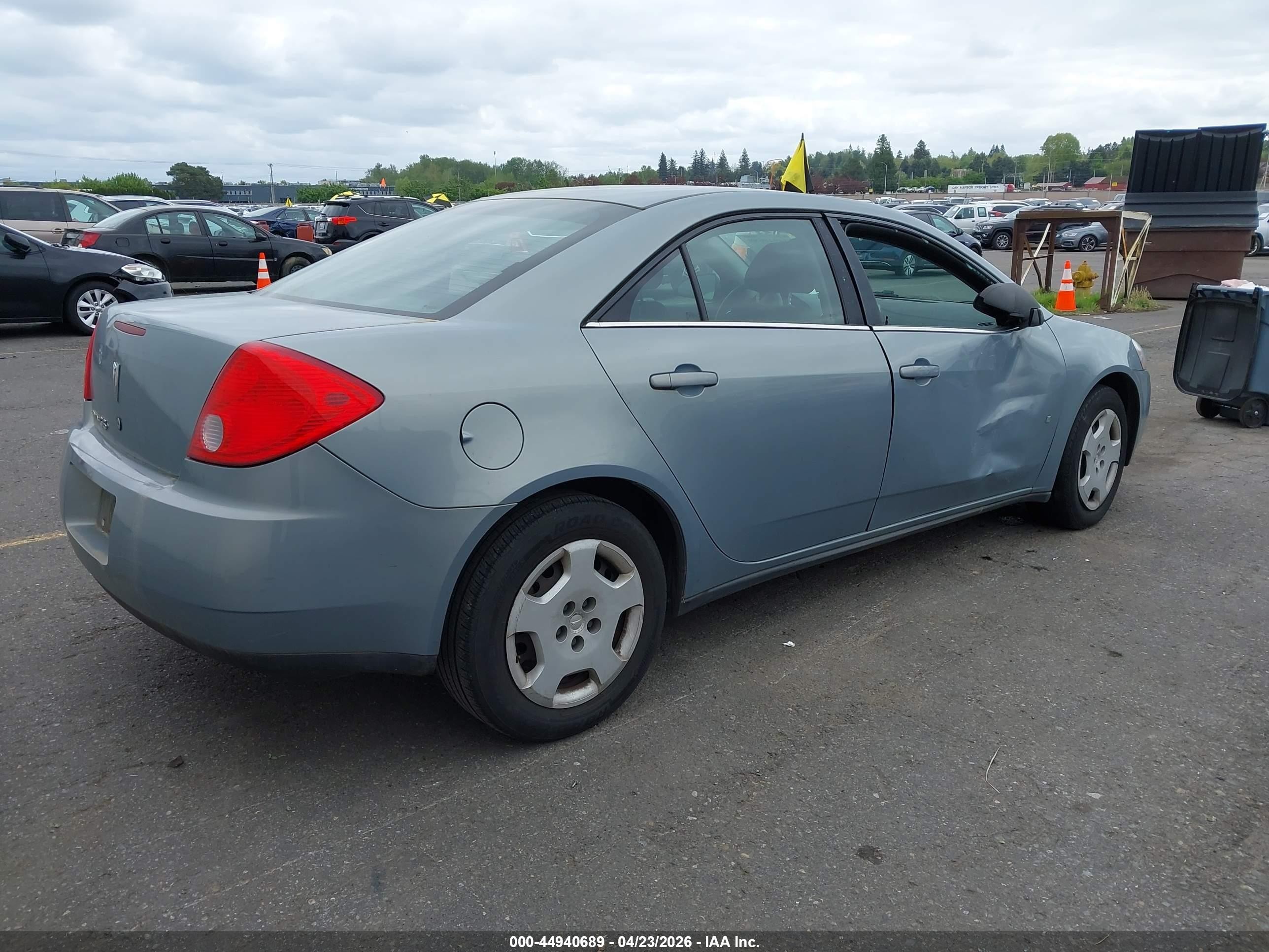 2008 Pontiac G6 Value Leader Gray vin: 1G2ZF57B684201274