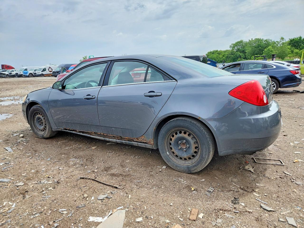 2008 Pontiac G6 Value Leader Gray vin: 1G2ZF57B684220777