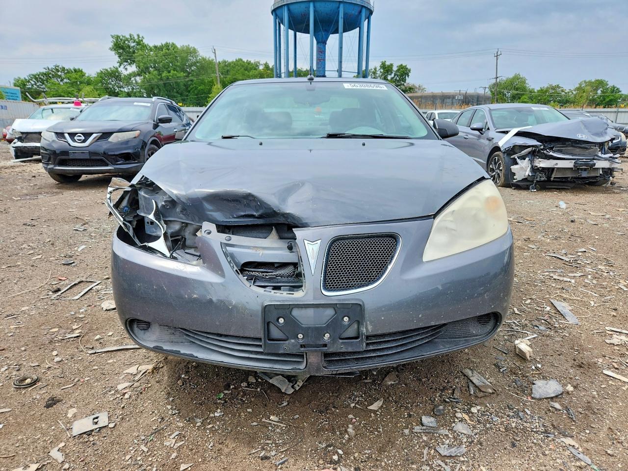 2008 Pontiac G6 Value Leader Gray vin: 1G2ZF57B684220777