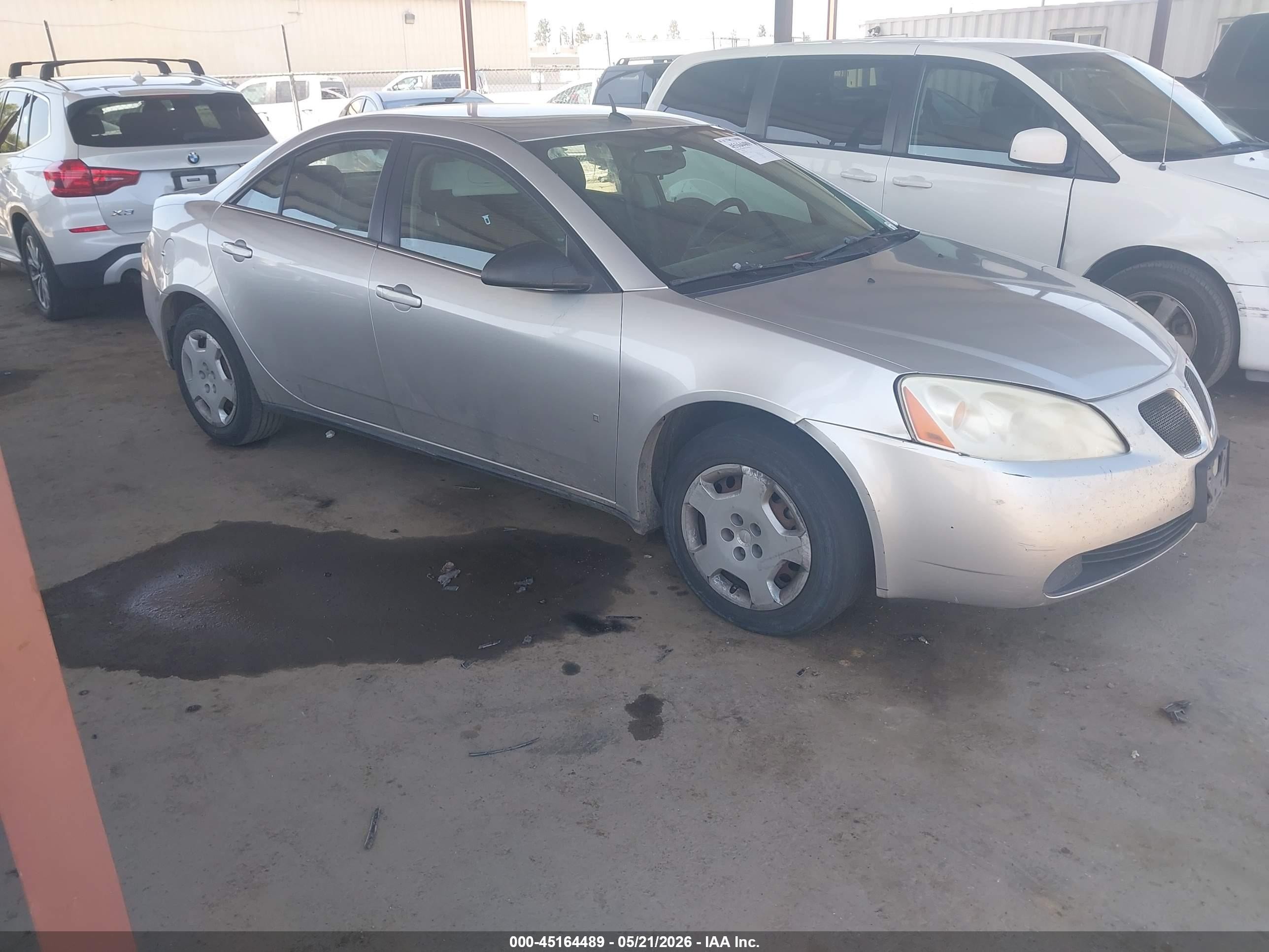 2008 Pontiac G6 Value Leader Серебряный vin: 1G2ZF57BX84147591