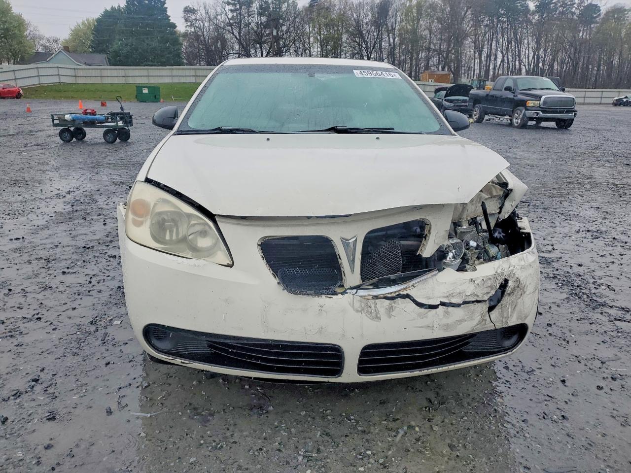 2007 Pontiac G6 Value Leader White vin: 1G2ZF58B074194853