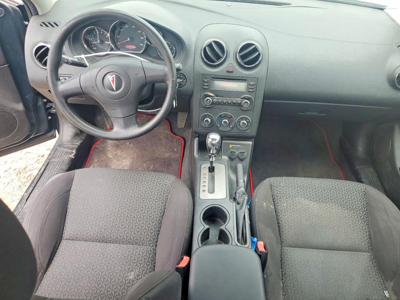 2007 Pontiac G6 Value Leader Black vin: 1G2ZF58B374229983