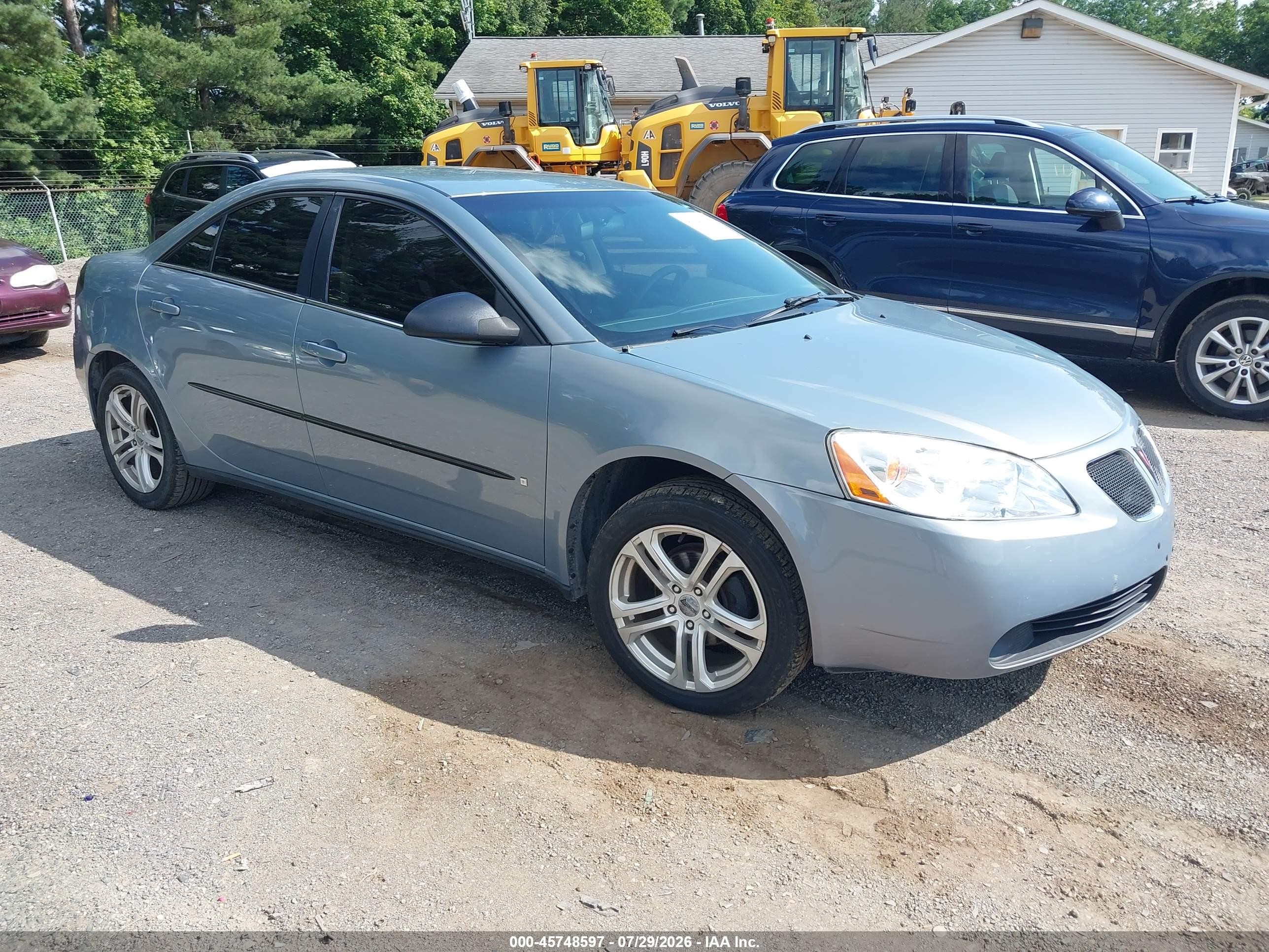 2007 Pontiac G6 Value Leader Turquoise vin: 1G2ZF58B474164559