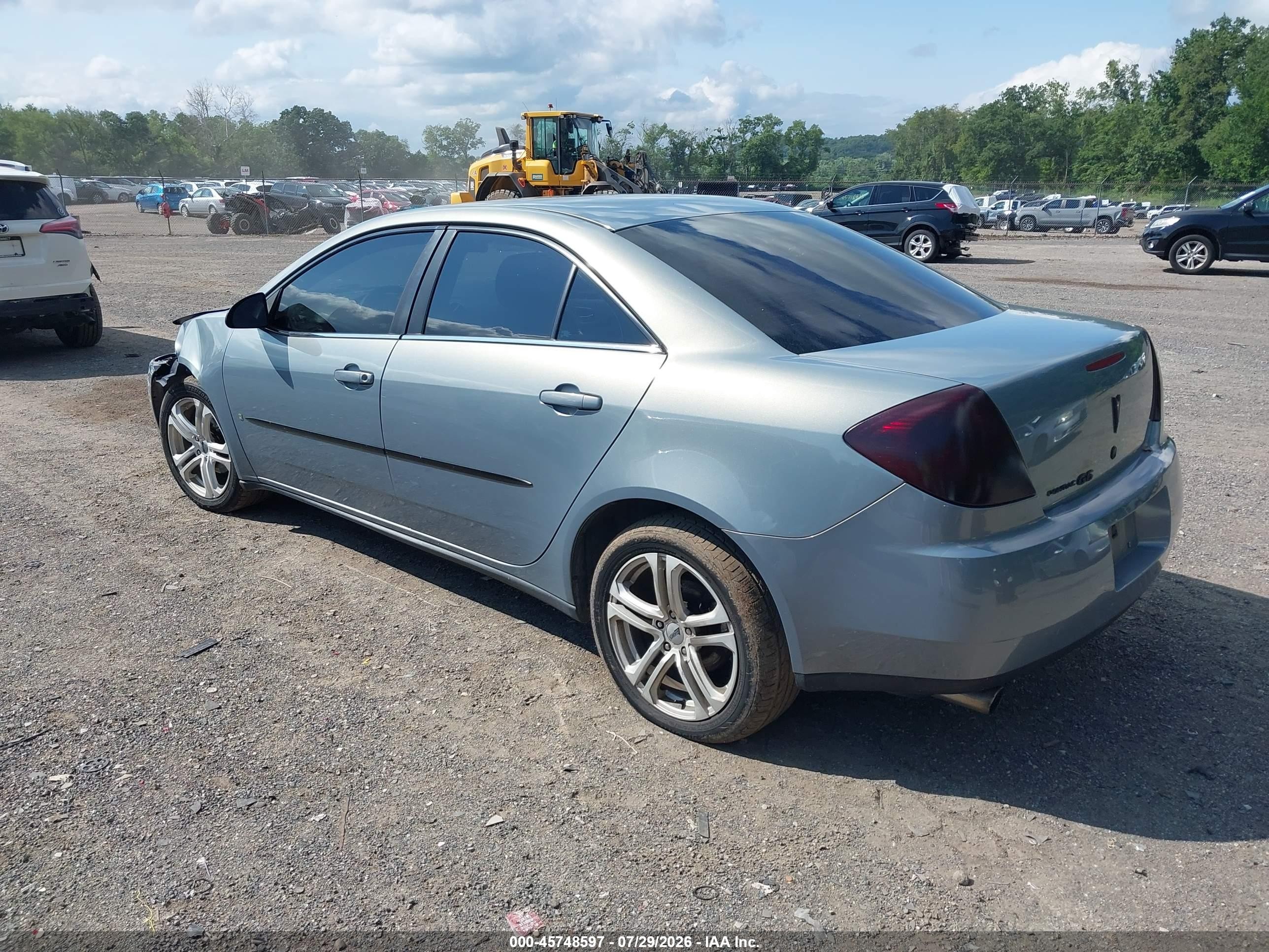 2007 Pontiac G6 Value Leader Turquoise vin: 1G2ZF58B474164559