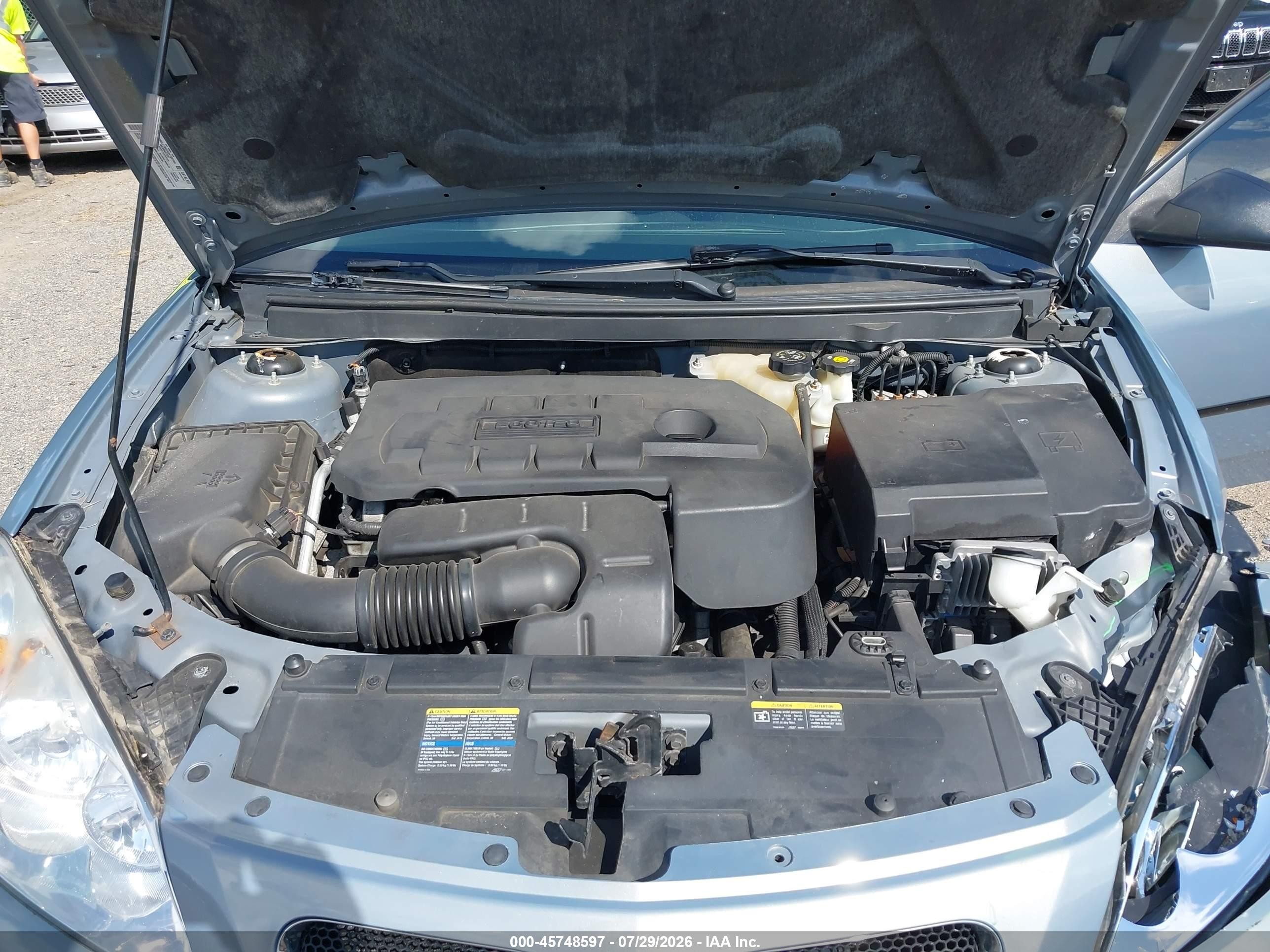 2007 Pontiac G6 Value Leader Turquoise vin: 1G2ZF58B474164559