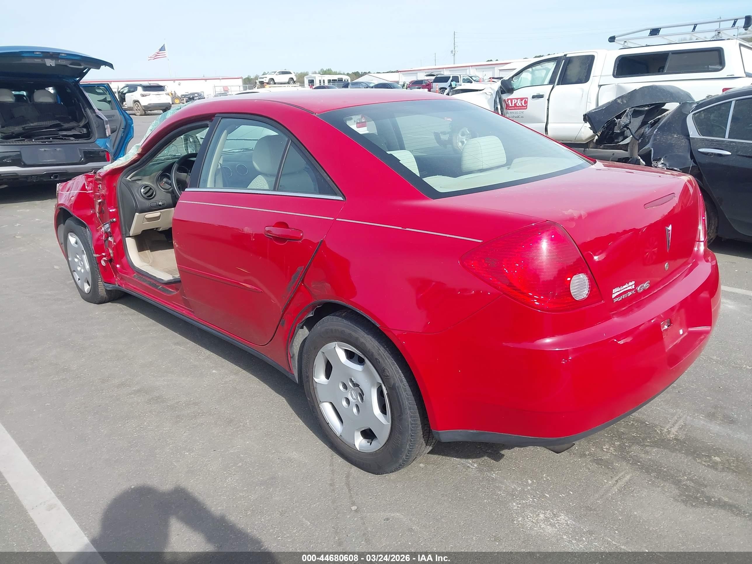 2007 Pontiac G6 Value Leader Красный vin: 1G2ZF58B674129022